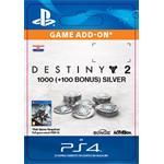 ESD SK PS4 - 1000 (+100 Bonus) Destiny 2 Silver