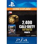 ESD SK PS4 - 2,400 Call of Duty®: WWII Points (Av.22.11.2017)