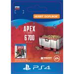 ESD SK PS4 - Apex Legends 6,000 (+700 Bonus) Apex Coins