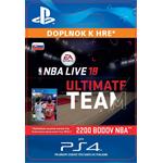 ESD SK PS4 - EA SPORTS™ NBA LIVE 18 ULTIMATE TEAM™ - 2200 NBA POINTS