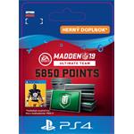 ESD SK PS4 - Madden NFL 19 Ultimate Team 5850 Points Pack