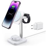 ESR 3-in-1 Watch Wireless Charging Set - White ESR-31WSET