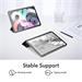 ESR puzdro Silicon Rebound Case pre iPad Air 10.9" 2020 - Frosted Black SDSLAIR4-BK