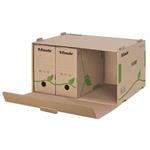Esselte ECO archivační kontejner otvírání zpředu, na krabice 80/100 mm, hnědá 623919