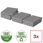 Esselte Home, set 3 ks, velikost M nízký, šedá 628285