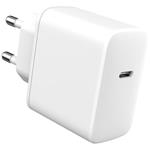 eSTUFF Home Charger EU PD 30W 1 x USB-C Input: 230V EU, Output: PD 3.0 30W. White ES635041