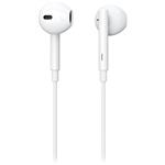 eSTUFF In-ear Headphone Earpod USB-C plug for USB-C devices, White ES652200