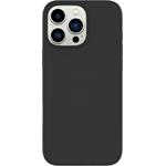 eSTUFF INFINITE Riga silikonový kryt pro iPhone 16 Pro Max, recyklovaný TPU, černý 5715063424698