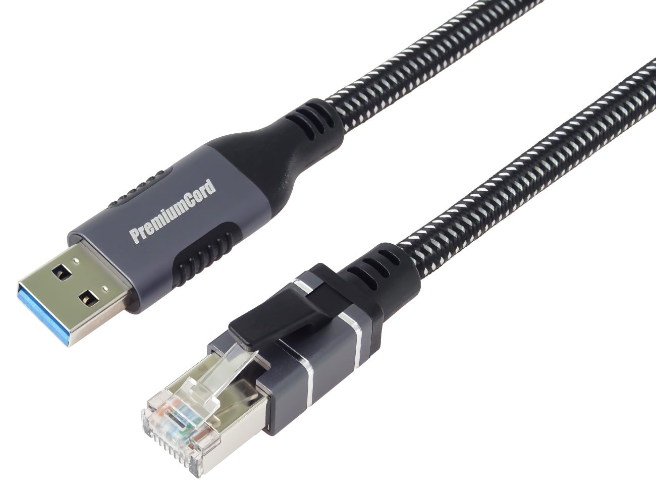 Ethernet. kabel USB3.2->LAN RJ45 10/100/1000, 3m T99kunet3