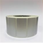 Etikety 38mm x 19mm PET chrome Silver, cena za 1250ks/1role/D40 1002904