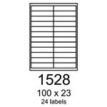 etikety RAYFILM 100x23 univerzálne žlté R01211528A (100 list./A4) R0121.1528A