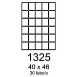 etikety RAYFILM 40x46 univerzálne červené R01221325A (100 list./A4) R0122.1325A