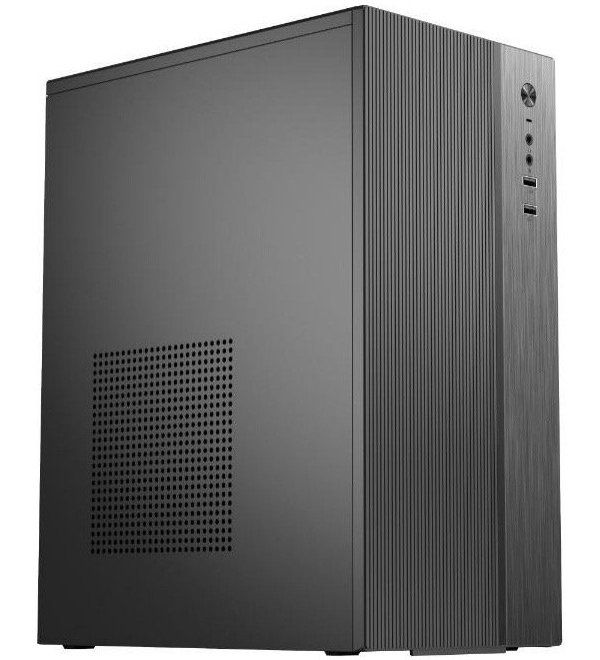 EUROCASE microATX MC EC-801B / bez zdroje / 2x USB 3.0 / audio / černá TM801B