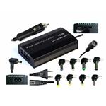 EUROCASE univerzální napájecí adaptér 96W (od 12V) 9 koncovek i do auta ADA96Wauto