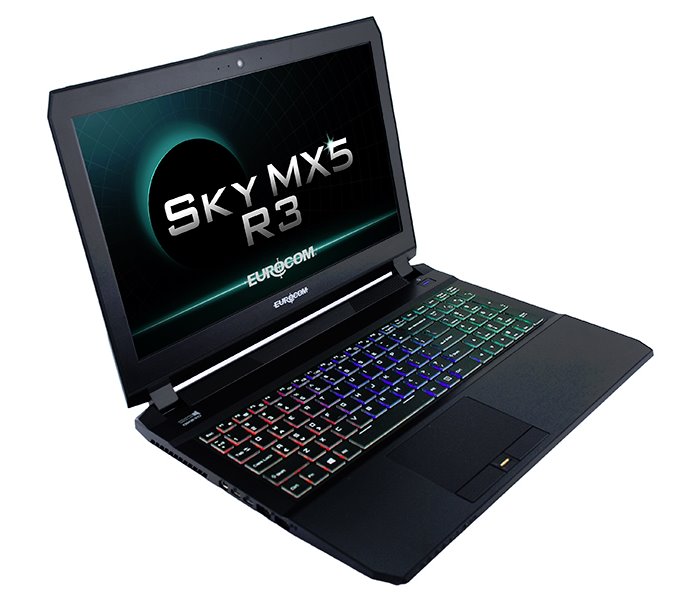 EUROCOM Sky MX5 R3 SLIM/ 15,6" UHD IPS matný/ i7-7820HQ/ 32GB DDR4/ 1TB-5400 + SSD 256GB/ GTX 1070 8GB/ USB-C/ W1 MX5M01