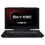 EUROCOM Sky X9C/ i9-9900K/ 128GB DDR4/ 1TB SSD + 1TB (7200)/ 2x GTX 1080 8GB/ 17,3" UHD IPS/ W10P/ černý X9C1M01CZ100