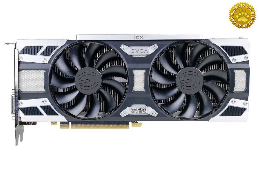 EVGA GeForce GTX 1070 SC2 GAMING / PCI-E / 8192MB GDDR5 / DVI-D / HDMI / 3x DP / iCX technologie (9 termá 08G-P4-6573-KR