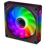 EVOLVEO 120UX, ventilátor, 120mm, 4pin PWM, ARGB, černý 120UX-ARGB-BK