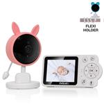 EVOLVEO Baby Monitor N3, dětská video-chůvička, Růžová CAM-3P