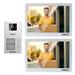 EVOLVEO DoorPhone 20-2W - 2 drátový videotelefon s aplikací pro dvě domácnosti a 32GB pamětí DP-20-2-W