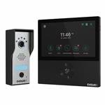 EVOLVEO DoorPhone AHD7, Sada domácího WiFi videotelefonu s ovládáním brány nebo dveří, černý monitor DPAHD7-B