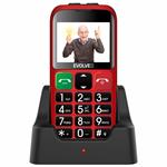 EVOLVEO EasyPhone EB, mobilní telefon pro seniory, červená EP-850-EBR