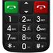 EVOLVEO EasyPhone FL, mobilní telefon pro seniory s nabíjecím stojánkem, černá EP-801-FLB