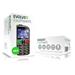 EVOLVEO EasyPhone FL, mobilní telefon pro seniory s nabíjecím stojánkem, stříbrná EP-801-FLS
