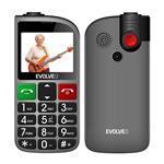 EVOLVEO EasyPhone FL, mobilní telefon pro seniory s nabíjecím stojánkem, stříbrná EP-801-FLS