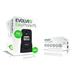 EVOLVEO EasyPhone FS, vyklápěcí mobilní telefon 2.8" pro seniory s nabíjecím stojánkem (černá barva) EP-771-FSB