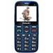 EVOLVEO EasyPhone XG, mobilní telefon pro seniory s nabíjecím stojánkem (modrá barva) EP-650-XGL