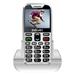EVOLVEO EasyPhone XR, mobilní telefon pro seniory s nabíjecím stojánkem, bílá EP-601-XR-WH