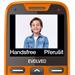 EVOLVEO EasyPhone XR, mobilní telefon pro seniory s nabíjecím stojánkem, oranžová EP-601-XR-OR