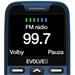 EVOLVEO EasyPhone XR, telefon pro seniory s nabíjecím stojánkem, 2,3" 320 x 240/1xSIM/0,3Mpx/microSDHC/1000 EP-601-XR-BL