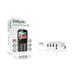 EVOLVEO EasyPhone XS, mobilní telefon pro seniory, bílý EP-570-XS-WH