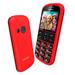 EVOLVEO EasyPhone XS, mobilní telefon pro seniory, červený EP-570-XS-RD