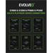 EVOLVEO G1200, 1200W/ ATX 3.1/ 80+ GOLD/ Modular CZE G1200-BK
