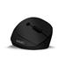 EVOLVEO LadyErgo, tichá vertikální ergonomická myš, 2.4GHz, černá