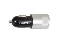 EVOLVEO MX220, Dual USB nabíječka do auta