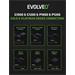 EVOLVEO P1000 zdroj 1000W, 80+ PLATINUM, ATX 3.1, aPFC, 140 mm ventilátor, 3 roky záruka, černý P1000-BK