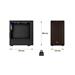 EVOLVEO Panthera, skříň mATX, 3x ARGB ventilátor 120mm, dřevěný přední panel + skleněná bočnice PANTHERA-BK-3