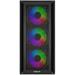 EVOLVEO Rhino, skříň eATX/ATX, 4x ARGB ventilátor 120mm, boční panel temperované sklo + mřížkovaný přední pan RHINO-BK-4