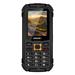 EVOLVEO StrongPhone Q1, vodotěsný odolný Dual SIM telefon, černo-oranžový SGP-Q1-BO