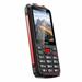 EVOLVEO StrongPhone W4, vodotěsný odolný Dual SIM telefon, černo-červená SGP-W4-BR