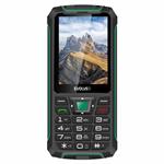 EVOLVEO StrongPhone W4, vodotěsný odolný Dual SIM telefon, černo-zelená SGP-W4-BG