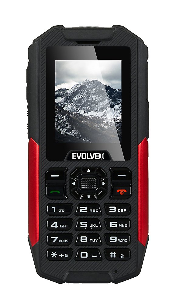 EVOLVEO StrongPhone X3, vodotesný odolný Dual SIM telefón SGM SGP-X3-B