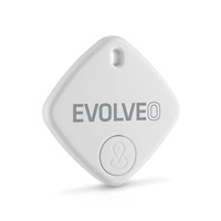 EVOLVEO TrackTag, Bluetooth lokátor s Apple Find My, bílý TRACKTAG-WH