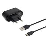 EVOLVEO univerzální nabíječka USB-C pro mobilní telefony, černá CHARGER-USBC2