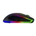 EVOLVEO WM430 - herní, optická, bezdrátová myš, RGB podsvícení , 2400 DPI, USB