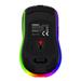 EVOLVEO WM430 - herní, optická, bezdrátová myš, RGB podsvícení , 2400 DPI, USB